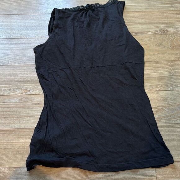 Tommy Hilfiger Vintage brown 100% cotton cinched tank top size medium - Picture 6 of 6